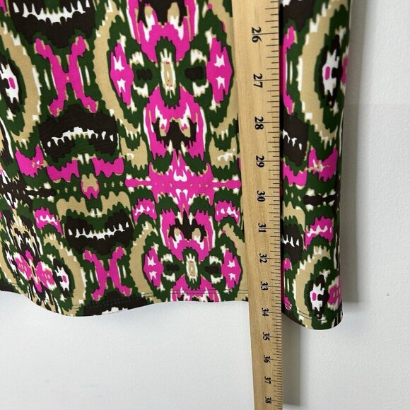 Jude Connally Jude Cloth Dress Womens Size Medium Pink Print Nylon - Picture 7 of 9